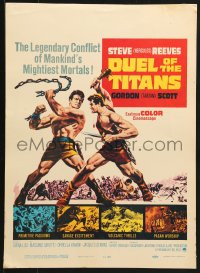 2f257 DUEL OF THE TITANS WC 1963 Sergio Corbucci, Steve Hercules Reeves vs Gordon Tarzan Scott!