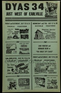 2f258 DYAS 34 WC 1966 Curse of the Mummy's Tomb, Frankie & Johnny, The Chase, Our Man Flint & more!