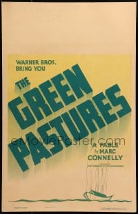2f287 GREEN PASTURES WC 1936 a fable of African American Heaven by Marc Connelly, ultra rare!