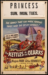 2f311 KETTLES IN THE OZARKS WC 1956 Marjorie Main as Ma brews up a roaring riot in the hills!