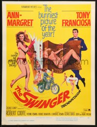 2f426 SWINGER WC 1966 artwork of super sexy Ann-Margret & Tony Franciosa, they swing!