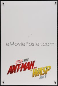 2g063 ANT-MAN & THE WASP teaser DS 1sh 2018 Marvel, Paul Rudd and Evangline Lilly in title roles!