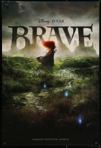 2g141 BRAVE advance DS 1sh 2012 Disney/Pixar fantasy cartoon set in Scotland, far away image!