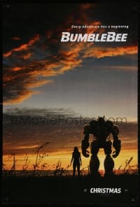 2g149 BUMBLEBEE teaser DS 1sh 2018 The Transformers, John Cena, every adventure has a beginning!