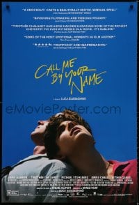 2g151 CALL ME BY YOUR NAME 1sh 2017 Hammer, Chalamet, gay homosexual romantic melodrama!