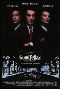 2g347 GOODFELLAS int'l 1sh 1990 Robert De Niro, Joe Pesci, Ray Liotta, Martin Scorsese classic!