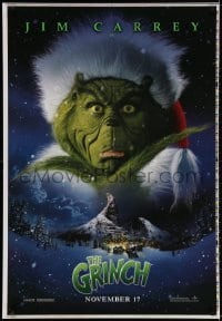 2g361 GRINCH printer's test teaser 1sh 2000 Jim Carrey, Howard, Dr. Seuss' classic Christmas story!