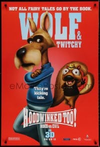 2g420 HOODWINKED TOO HOOD VS. EVIL teaser DS 1sh 2011 Wolf and Twitchy are kicking tale!