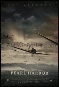2g674 PEARL HARBOR advance DS 1sh 2001 Michael Bay, World War II, B5N2 bombers flying in!