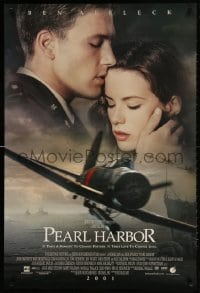 2g677 PEARL HARBOR int'l advance DS 1sh 2001 World War II, Ben Affleck with Kate Beckinsale!