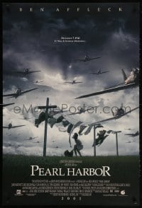 2g676 PEARL HARBOR int'l advance DS 1sh 2001 World War II fighter planes flying over laundry line!