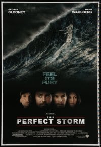 2g681 PERFECT STORM printer's test int'l 1sh 2000 Wolfgang Petersen, George Clooney & Wahlberg!