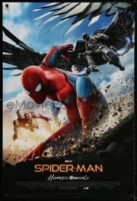 2g834 SPIDER-MAN: HOMECOMING int'l advance DS 1sh 2017 Holland, wild, completely different image!