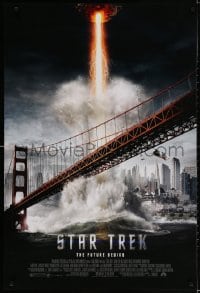 2g847 STAR TREK int'l advance DS 1sh 2009 cool sci-fi action image, the future begins!