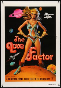 2h180 LOVE FACTOR linen 1sh 1975 bedroom romp thru the fifth dimension, sexcitement in time & space!