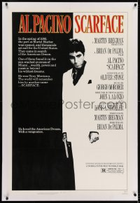 2h256 SCARFACE linen 1sh 1983 Al Pacino as Tony Montana, Brian De Palma, Oliver Stone!