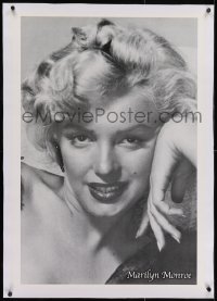 2j142 MARILYN MONROE linen 26x36 commercial poster 1990s sexy portrait of the Hollywood legend!