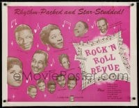 2j114 ROCK 'N' ROLL REVUE linen 1/2sh 1955 Duke Ellington, Nat King Cole, Dinah Washington & more!