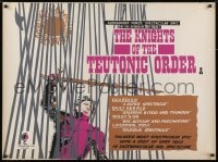 2k216 KNIGHTS OF THE TEUTONIC ORDER British quad 1960 Aleksander Ford's Krzyzacy, Merriman art!