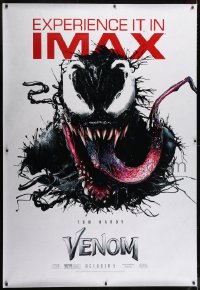 2k016 VENOM IMAX DS bus poster 2018 great art of Tom Hardy as the creepy Marvel Comics superhero!