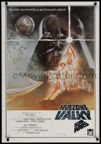 2k255 STAR WARS Czech 23x33 1991 George Lucas classic sci-fi epic, classic art by Tom Jung!