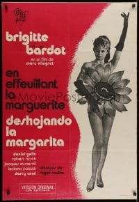2k188 MADEMOISELLE STRIPTEASE Spanish R1972 sexy Brigitte Bardot is Wicked and Wonderful, rare!