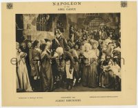 2m166 NAPOLEON French LC 1927 Albert Dieudonne as Napoleon Bonaparte in prison, Abel Gance, rare!