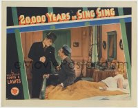 2m269 20,000 YEARS IN SING SING LC 1932 Bette Davis watches Spencer Tracy fight with Louis Calhern!