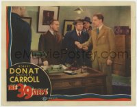 2m272 39 STEPS LC 1935 Alfred Hitchcock classic, police put innocent Robert Donat in handcuffs!