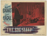 2m278 BIG SLEEP LC #6 1946 Humphrey Bogart with sexy Lauren Bacall & passed out Martha Vickers!