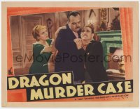 2m305 DRAGON MURDER CASE LC 1934 woman tries to stop William B. Davidson choking George E. Stone!