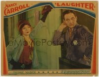 2m335 LAUGHTER LC 1930 Fredric March at door can't look sexy Nancy Carroll in the eye, very rare!