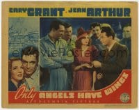 2m356 ONLY ANGELS HAVE WINGS LC 1939 Rita Hayworth between Cary Grant & Barthelmess, Howard Hawks!