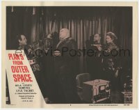 2m362 PLAN 9 FROM OUTER SPACE LC #6 1958 Ed Wood, Tor Johnson going berserk by aliens w/ ray gun!