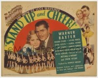 2m265 STAND UP & CHEER TC 1934 7th billed Shirley Temple, Warner Baxter, Madge Evans, ultra rare!