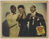2m378 STORMY WEATHER LC 1943 young Lena Horne between Bill 'Bojangles' Robinson & Cab Calloway!