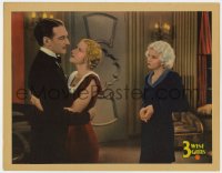 2m387 THREE WISE GIRLS LC 1932 sexy Jean Harlow by Mae Clarke embracing Walter Byron, ultra rare!