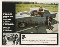 2m390 TWO-LANE BLACKTOP LC #3 1971 images of James Taylor, Dennis Wilson & Laurie Bird w/car!