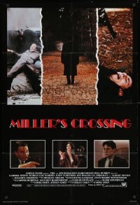 2m217 MILLER'S CROSSING int'l 1sh 1990 Coen Brothers, Gabriel Byrne, Marcia Gay Harden, different!