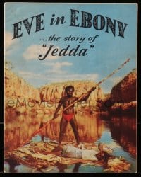 2m184 JEDDA THE UNCIVILIZED Australian program book 1956 Eve in Ebony, the story of Ngarla Kunoth!