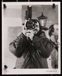 2m191 SHINING presskit w/ 19 stills 1980 w/Stanley Kubrick candids, includes premiere ticket, rare!