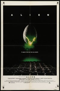 2p028 ALIEN NSS style 1sh 1979 Ridley Scott outer space sci-fi monster classic, cool egg image!