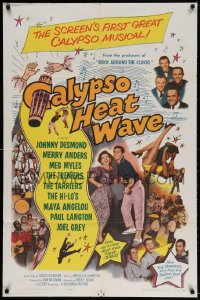 2p138 CALYPSO HEAT WAVE 1sh 1957 Desmond & Anders, from the producers of Rock Around the Clock!