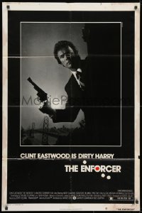 2p257 ENFORCER 1sh 1976 classic image of Clint Eastwood as Dirty Harry holding .44 magnum!