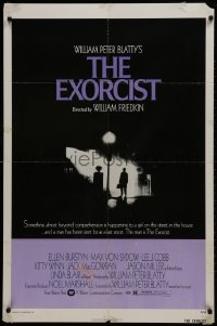 2p267 EXORCIST 1sh 1974 William Friedkin, Von Sydow, horror classic from William Peter Blatty!