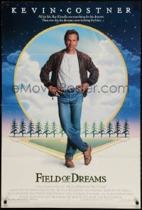 2p283 FIELD OF DREAMS DS 1sh 1989 Kevin Costner baseball classic, if you build it, they will come