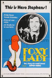 2p304 FOXY LADY 1sh 1971 Alan Goron, the story of a well loved super-hero!