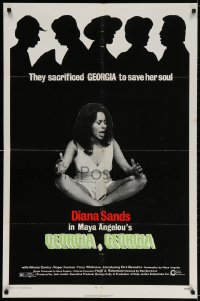 2p332 GEORGIA, GEORGIA 1sh 1972 Maya Angelou, Diana Sands, they sacrificed Georgia to save her soul
