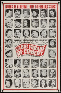 2p589 MGM'S BIG PARADE OF COMEDY 1sh 1964 W.C. Fields, Marx Bros., Abbott & Costello, Lucille Ball