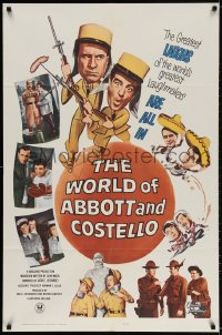 2p984 WORLD OF ABBOTT & COSTELLO 1sh 1965 Bud & Lou are the greatest laughmakers!